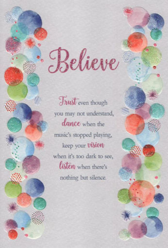 Picture of BELIEVE CARD